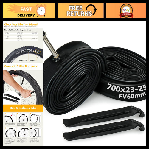 Pack 700x23c 25c road - 700x23c/25c, bike